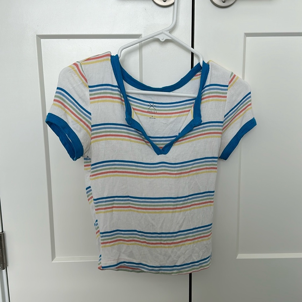 pac sun cropped tee